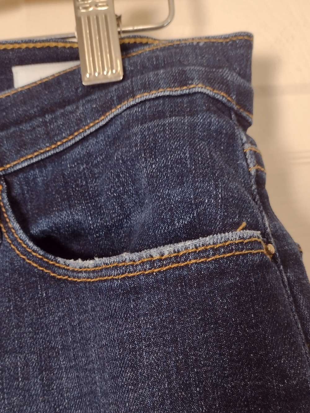 Frame Denim Le High Straight Jeans Snap Ankle Split Hem - Picture 8 of 16